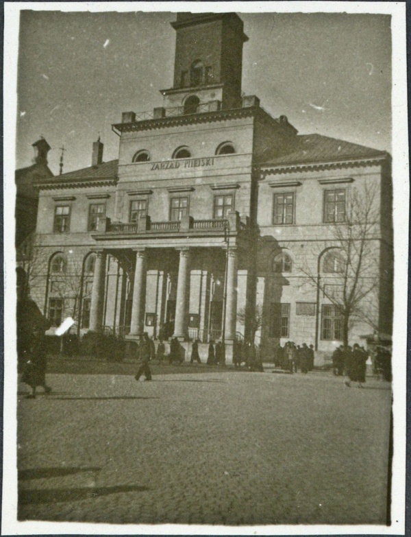 Widok na budynek Ratusza w Lublinie