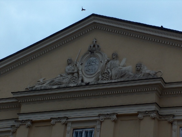 Trybunał Koronny w Lublinie. Detal architektoniczny.