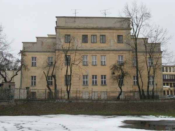 Dom Oficera im. Marszałka Józefa Piłsudskiego w Lublinie, elewacja tylna